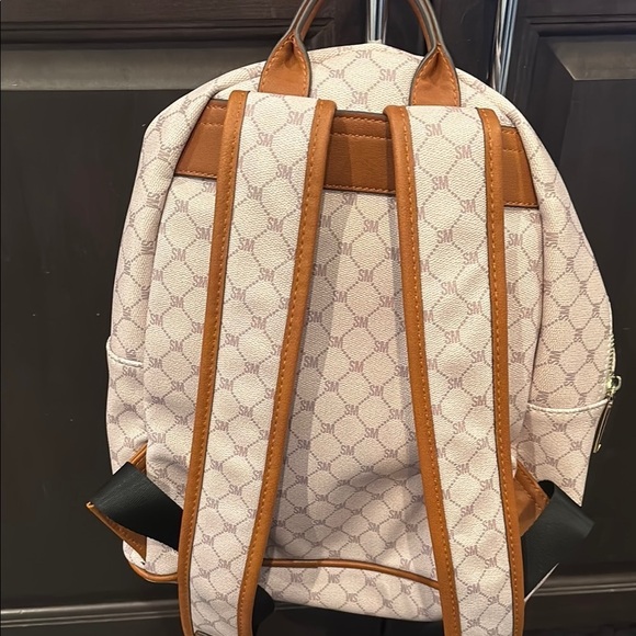 Steve Madden monogrammed mini backpack NWOT main image 6